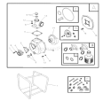 Page A Diagram and Parts List for 073009-0  Briggs and Stratton Water Pump